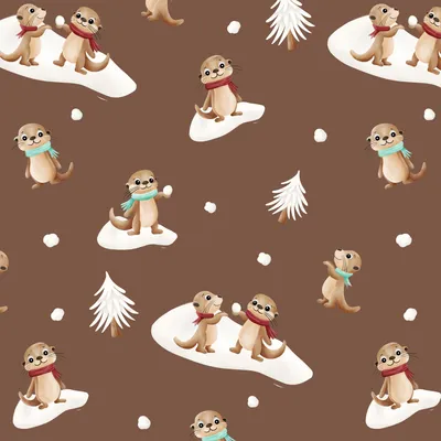 Winter Otter 1