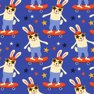 Sidewalk Gang 4 – Roller Bunny